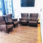 Our comfortable waiting area in Burpengary, where you can relax with a complimentary cup of herbal tea before your appointment