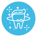 Preventive Dentistry Fluoride Care Icon