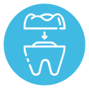 Restorative Dentistry Crown Maintenance Icon