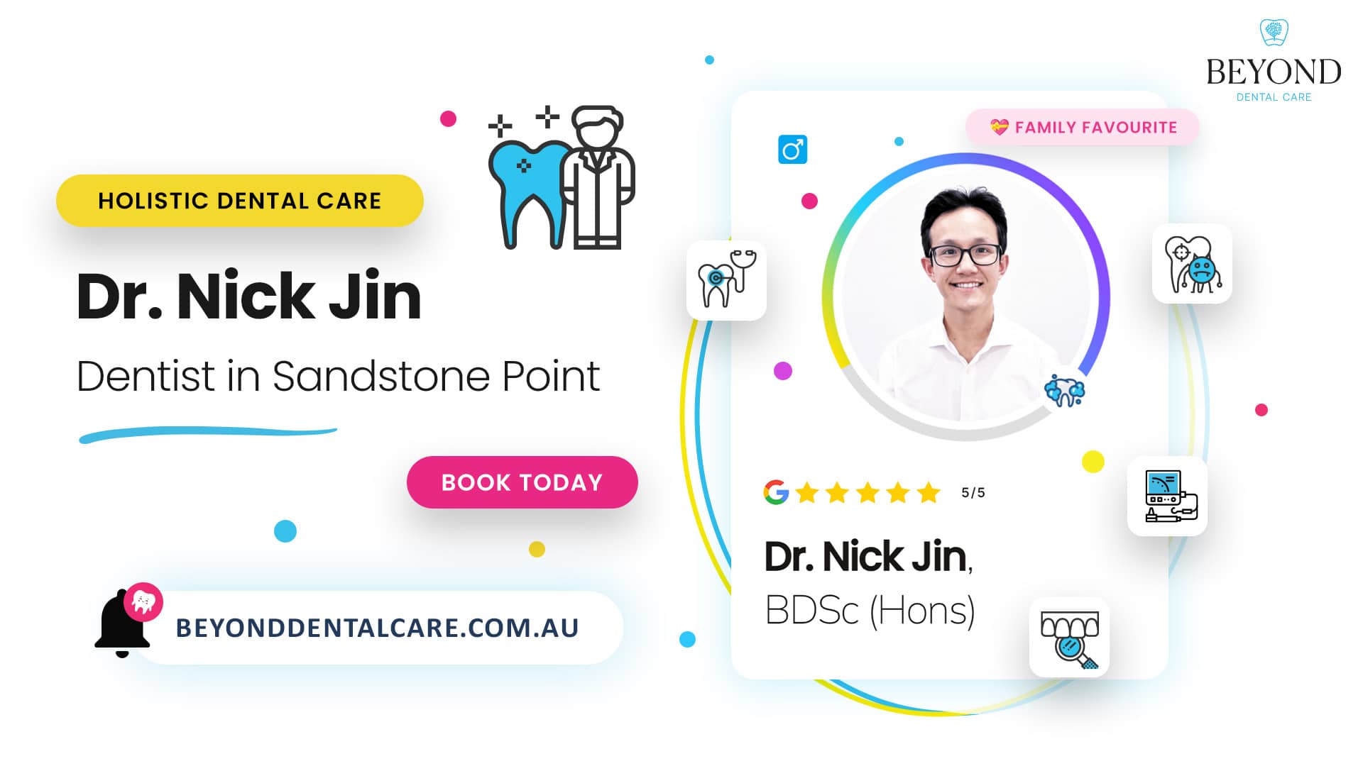 About Dr. Nick Jin, BDSc (Hons)