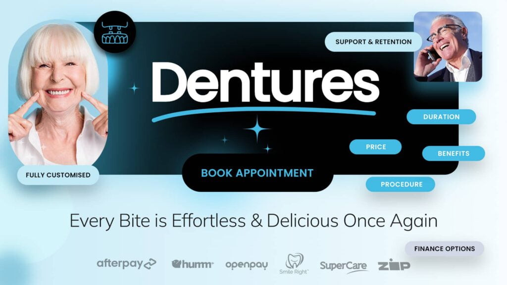 Learn how dentures can improve your quality of life, the process involved, check prices and the different types available at Beyond Dental Care