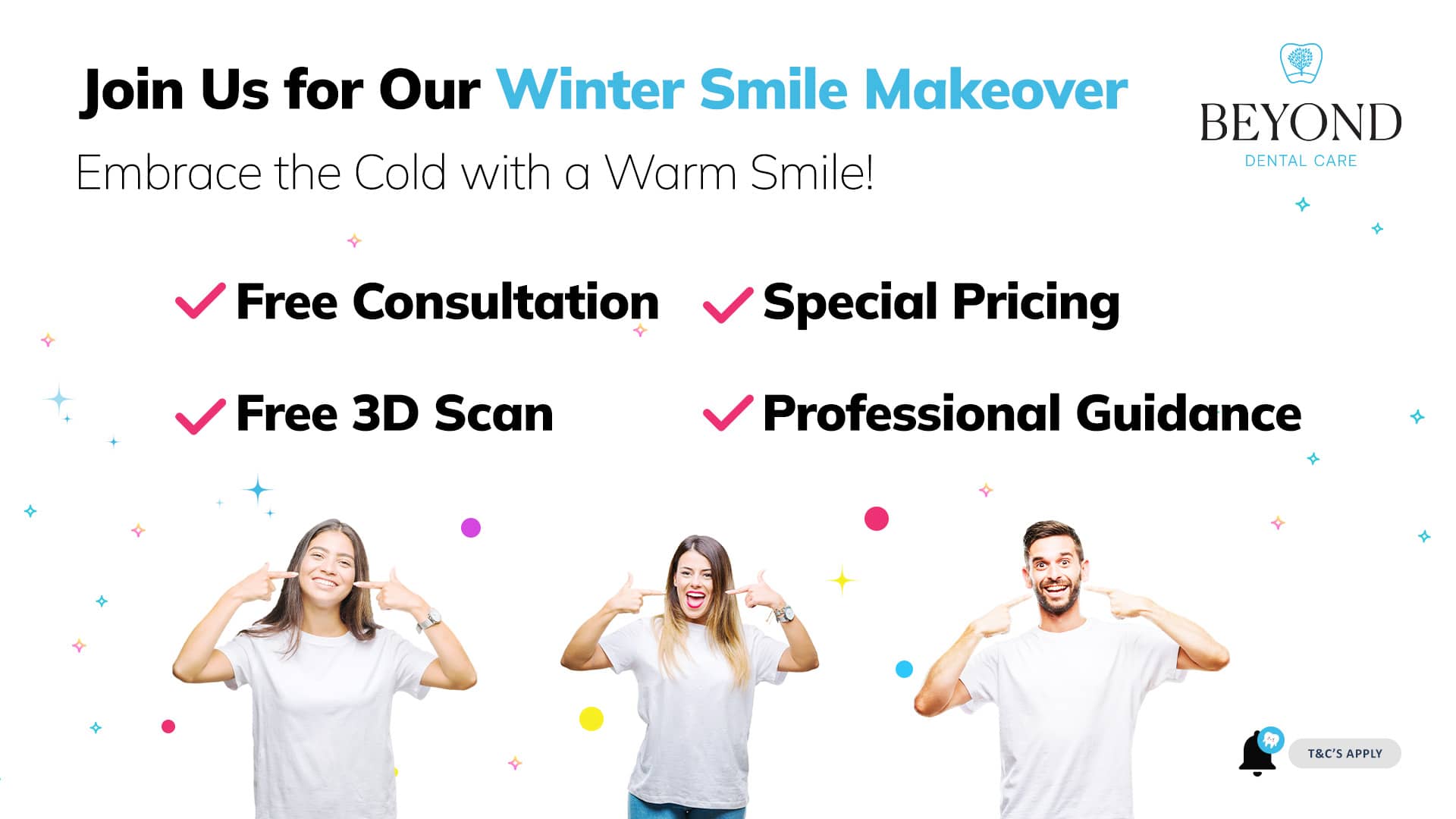 Don't Miss Out! Winter Smile Makeover Specials at Beyond Dental Care