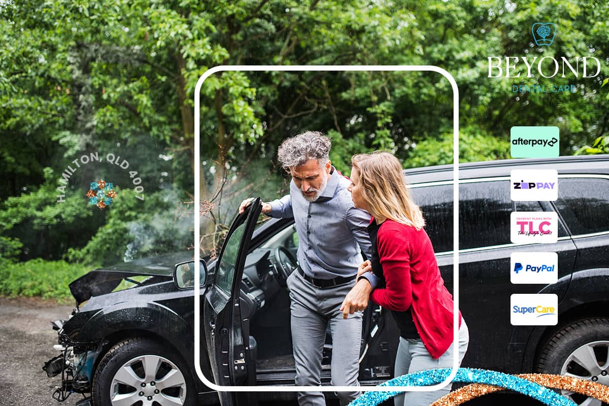 Emergency dental assessment and treatment for jaw injuries sustained during motor vehicle accidents
