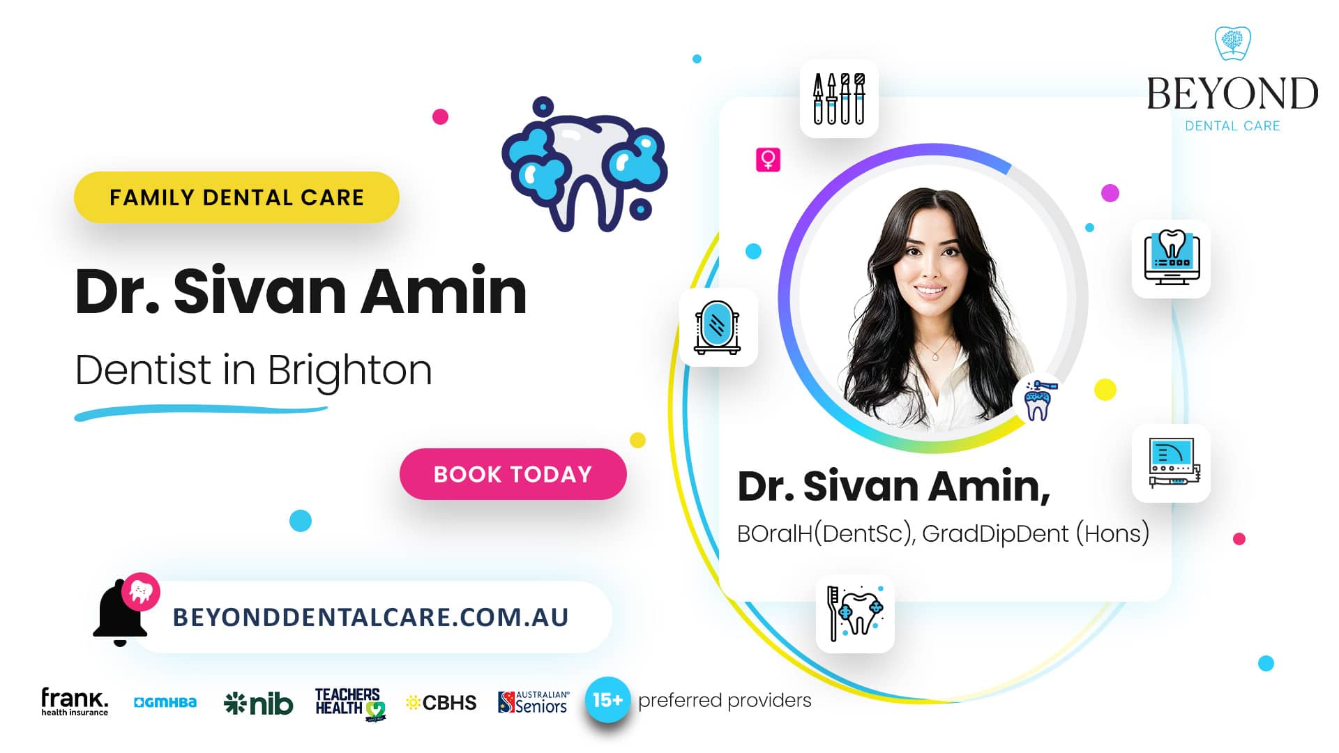 Dr Sivan Amin Profile Brighton Featured Dentist